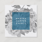 ヴィンテージフローラスクエア名刺 |セルーリャ スクエア名刺 (正面)