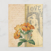 ヴィンテージフローラスクラップブックエフェメラ (正面)