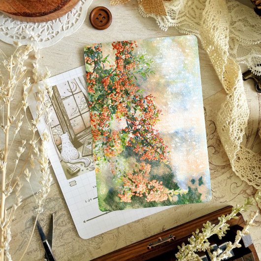 ヴィンテージフローラスクラップブック紙