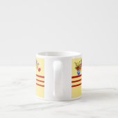 ヴィンテージフローラストライプエスプレッソマグ エスプレッソカップ (裏面)