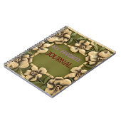 ヴィンテージフローラスパイラルフォトノートブック ノートブック (左側)