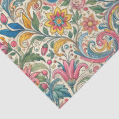 ヴィンテージフローラスワールエレガントバロックスタイル 薄葉紙 (詳細)