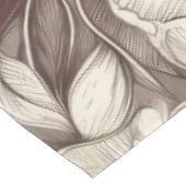 ヴィンテージフローラセピアパターン(10) テーブルクロス (アングル)