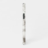 ヴィンテージフローラセピアパターン(11) iPhoneケース (右側)