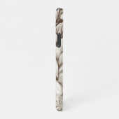 ヴィンテージフローラセピアパターン(15) iPhoneケース (右側)