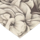 ヴィンテージフローラセピアパターン(2) テーブルクロス (アングル)