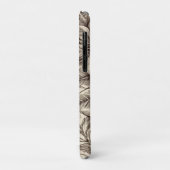 ヴィンテージフローラセピアパターン(2) Case-Mate iPhoneケース (裏面/左)