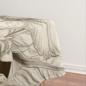 ヴィンテージフローラセピアパターン(4) テーブルクロス (インサイチュ)