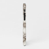 ヴィンテージフローラセピアパターン(5) iPhoneケース (左側)