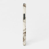 ヴィンテージフローラセピアパターン(9) iPhoneケース (右側)