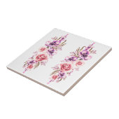 ヴィンテージフローラセラミックタイル タイル (側面)