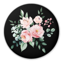 ヴィンテージフローラセラミックノブ