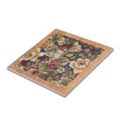 ヴィンテージフローラタイル タイル (側面)