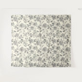 ヴィンテージフローラタペストリー タペストリー (正面(横))