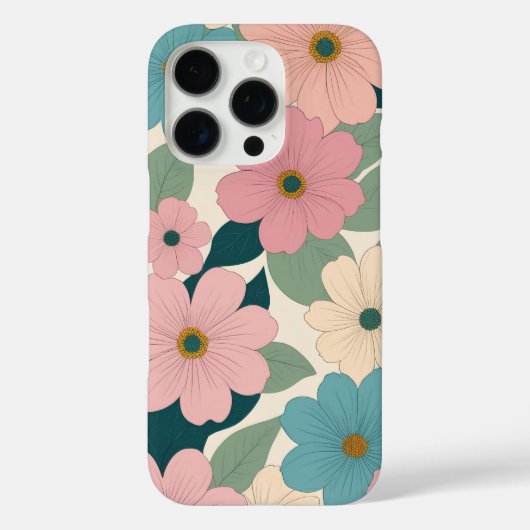 ヴィンテージフローラタペストリー Case-Mate iPhoneケース (裏面)