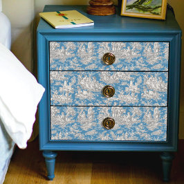 ヴィンテージフローラターコイズトイレデジュイ 薄葉紙