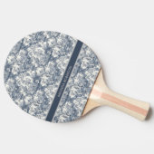 ヴィンテージフローラダマスクブルートイレデジュイミモノグラム 卓球ラケット (横)