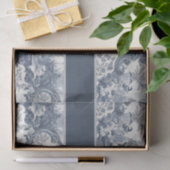 ヴィンテージフローラダマスクブルートイレデジュイミモノグラム 薄葉紙 (ギフト)