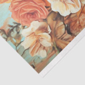 ヴィンテージフローラテクスチャカウボーイブートデコパージュ 薄葉紙 (詳細)