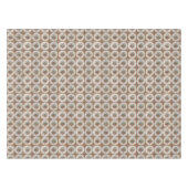 ヴィンテージフローラテラコッタタイルパターン テーブルクロス (正面(横))