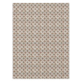 ヴィンテージフローラテラコッタタイルパターン テーブルクロス (正面)