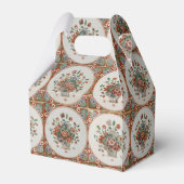 ヴィンテージフローラテラコッタタイルパターン フェイバーボックス (裏面サイド)