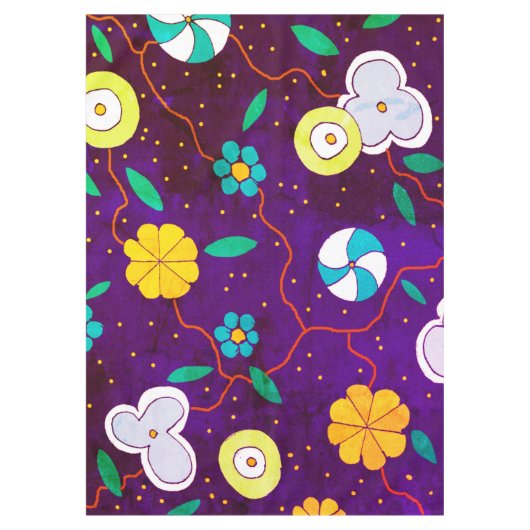 ヴィンテージフローラテーブルクロス テーブルクロス (正面)