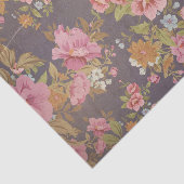 ヴィンテージフローラデコパージティッシュペーパー 薄葉紙 (詳細)