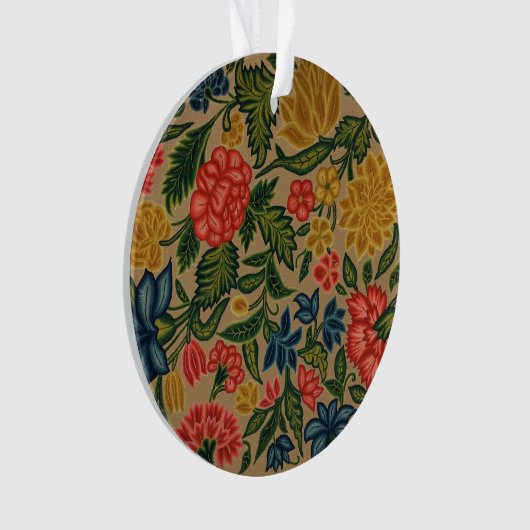 ヴィンテージフローラデザイナーガーデンアートワーク オーナメント (正面)