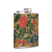 ヴィンテージフローラデザイナーガーデンアートワーク フラスク (右)