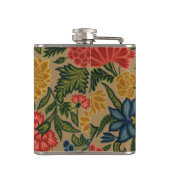 ヴィンテージフローラデザイナーガーデンアートワーク フラスク (裏面)