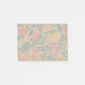 ヴィンテージフローラデザイナーガーデンアートワーク ポストイット (正面)