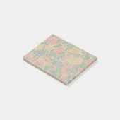 ヴィンテージフローラデザイナーガーデンアートワーク ポストイット (アングル)