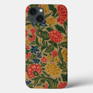 ヴィンテージフローラデザイナーガーデンアートワーク iPhone 13ケース