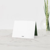 ヴィンテージフローラデザインマザーズデイカード サンキューカード (裏面)