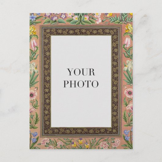 ヴィンテージフローラデザイン個人 ポストカード (正面)