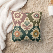ヴィンテージフローラデザイン クッション (ブランケット)