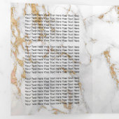 ヴィンテージフローラトレンディー金ゴールドマーブルカタログ 三つ折りカード (内部最初)