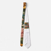 ヴィンテージフローラドレス ネクタイ (裏面)