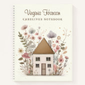 ヴィンテージフローラハウス介護者リスト業務 ノートブック (正面)