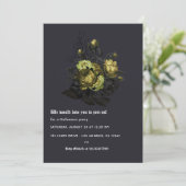 ヴィンテージフローラハローウィンパーティ 招待状 (スタンド正面)