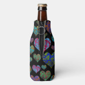 ヴィンテージフローラハートパターカスタムンモノグラム ボトルクーラー (ボトル裏面)