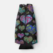 ヴィンテージフローラハートパターカスタムンモノグラム ボトルクーラー (裏面)