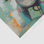 ヴィンテージフローラバイクもしくは自転車に乗る人女性のデコパージュ 薄葉紙 (詳細)