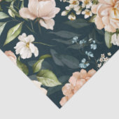 ヴィンテージフローラバラアクアデクページ 薄葉紙 (詳細)