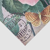 ヴィンテージフローラバラパターンパーティー組織 薄葉紙 (詳細)