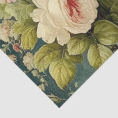 ヴィンテージフローラバラ緑化の分離 薄葉紙 (詳細)