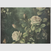 ヴィンテージフローラバラ緑化の分離 薄葉紙 (正面)