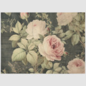 ヴィンテージフローラバラ緑化の分離 薄葉紙 (正面)