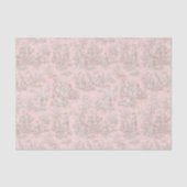 ヴィンテージフローラバラ金ゴールドトイレデジュイ 薄葉紙 (正面)